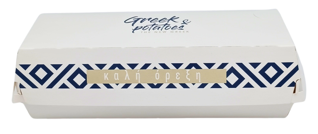 GREEK&POTATOES Ravier rectangulaire kids 23x9cm 100pcs